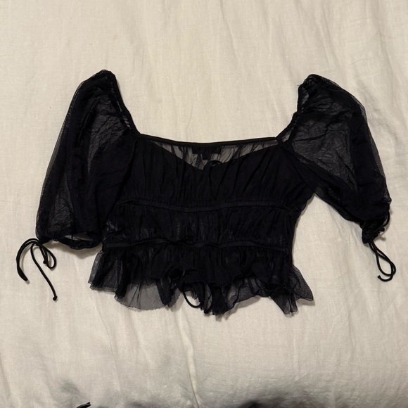 For Love & Lemons Sunshine Crop Top - Picture 5 of 7